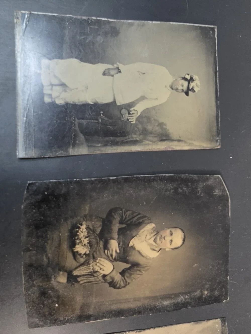 Tin Type Photos set three